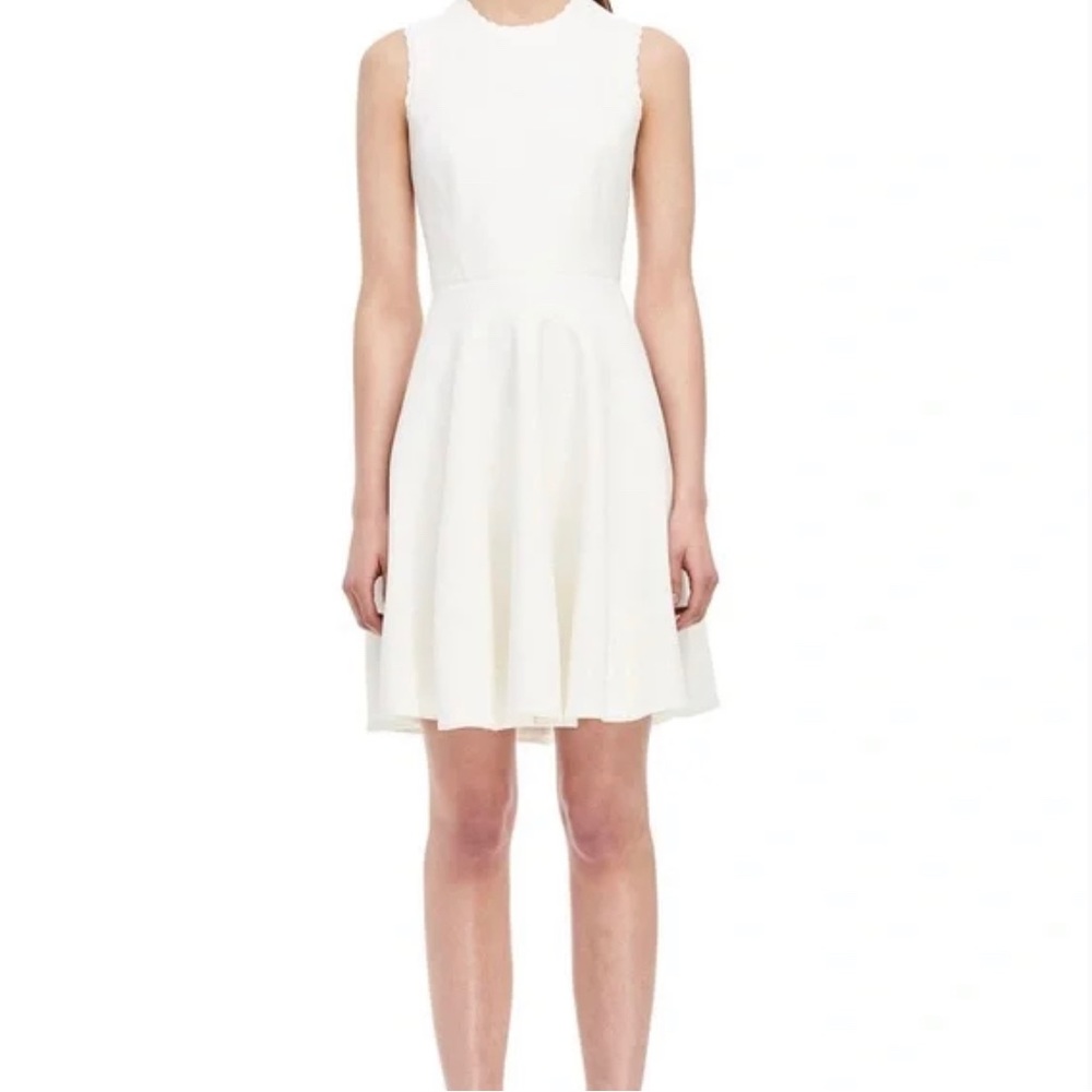 NEW White Rebecca Taylor Texture Dress - Women size 2